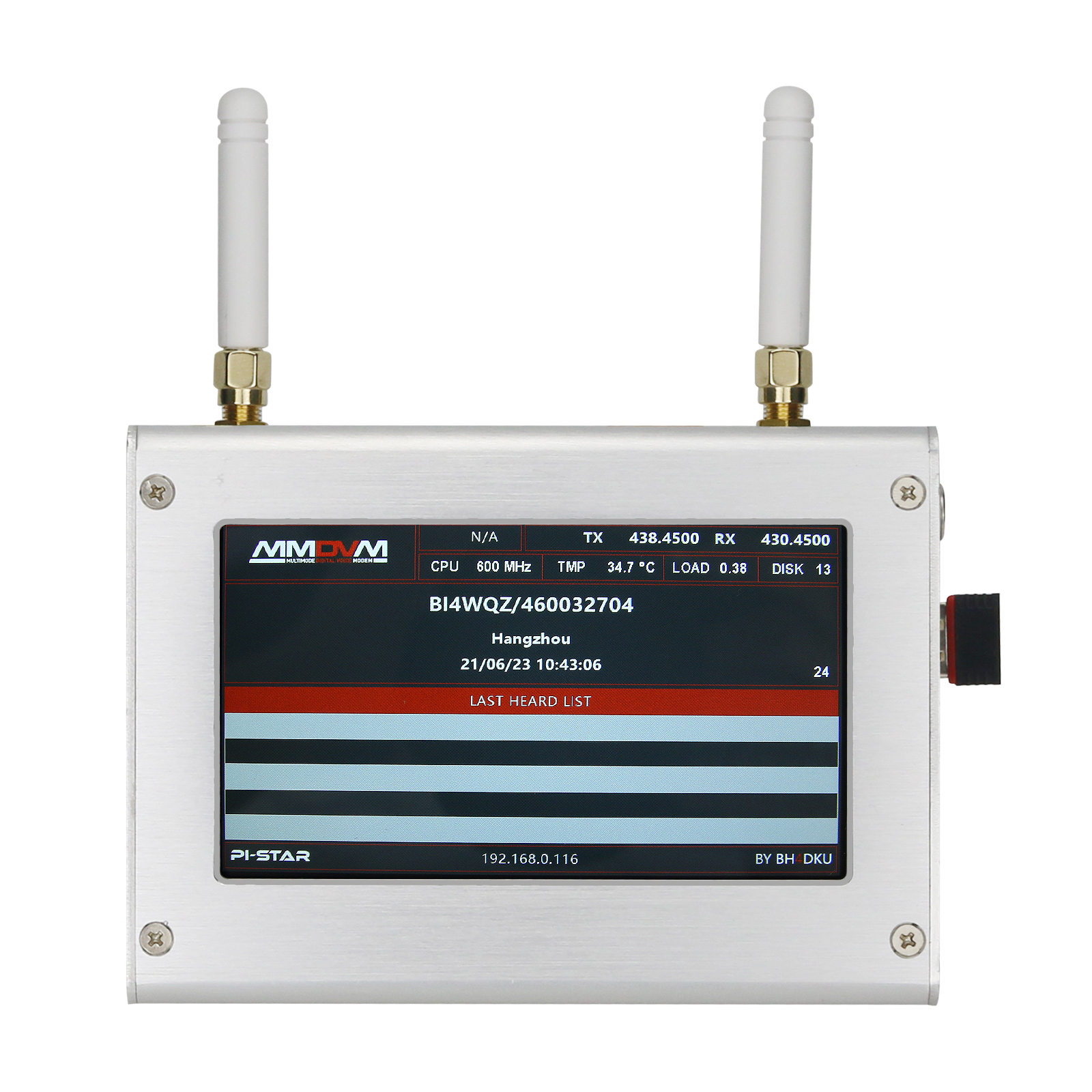 Topdon Tc001 Thermal Camera - HamGeek Duplex MMDVM Hotspot z kolorowym
