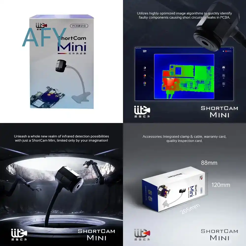 Shortcam Thermal Imaging Pcb - Miniaturowa kamera termowizyjna na podczerwień 5th