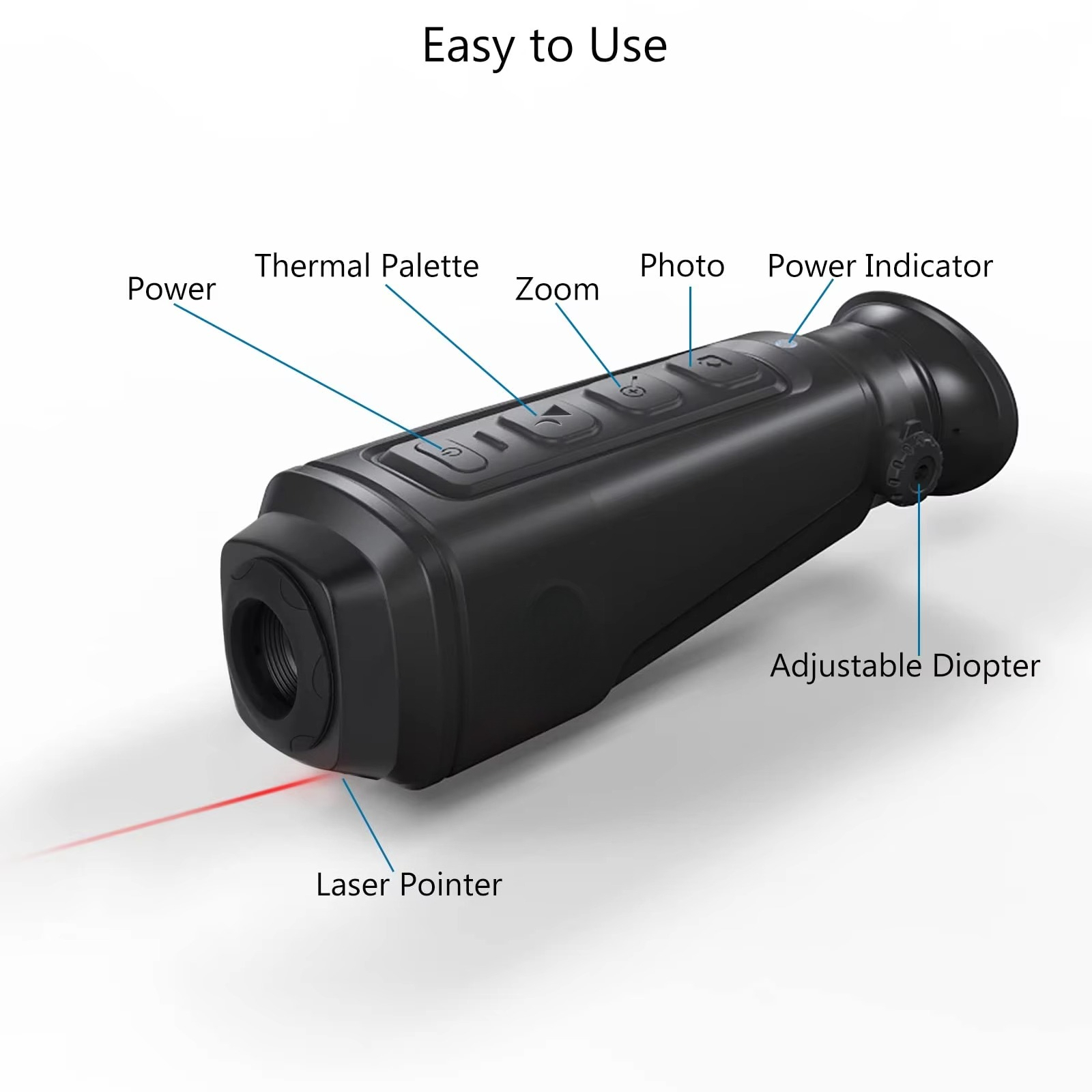 Kamera termowizyjna do polowań – Thermal Scope Night Vision Monocular recenzja i cena