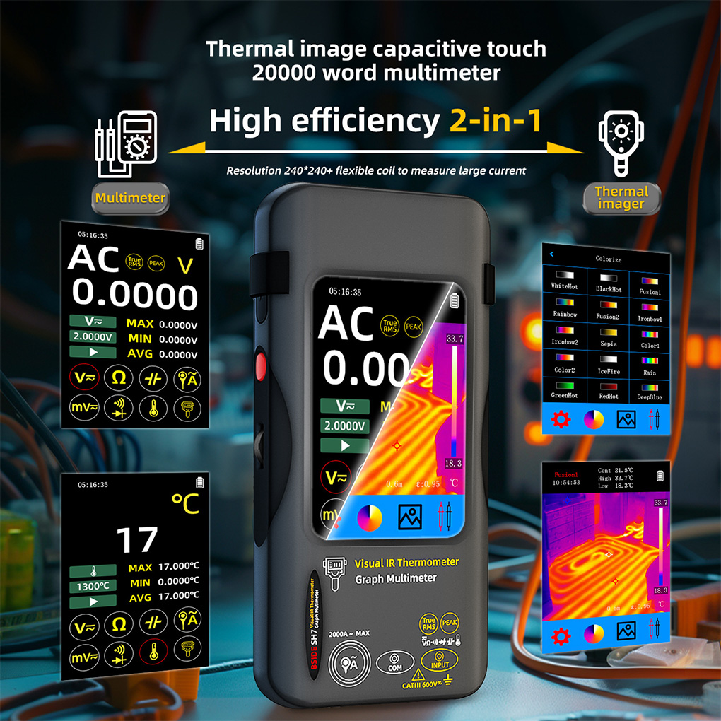 Kamera termowizyjna SH7 320x32 – Nf 521 Thermal Imaging Camera recenzja i cena