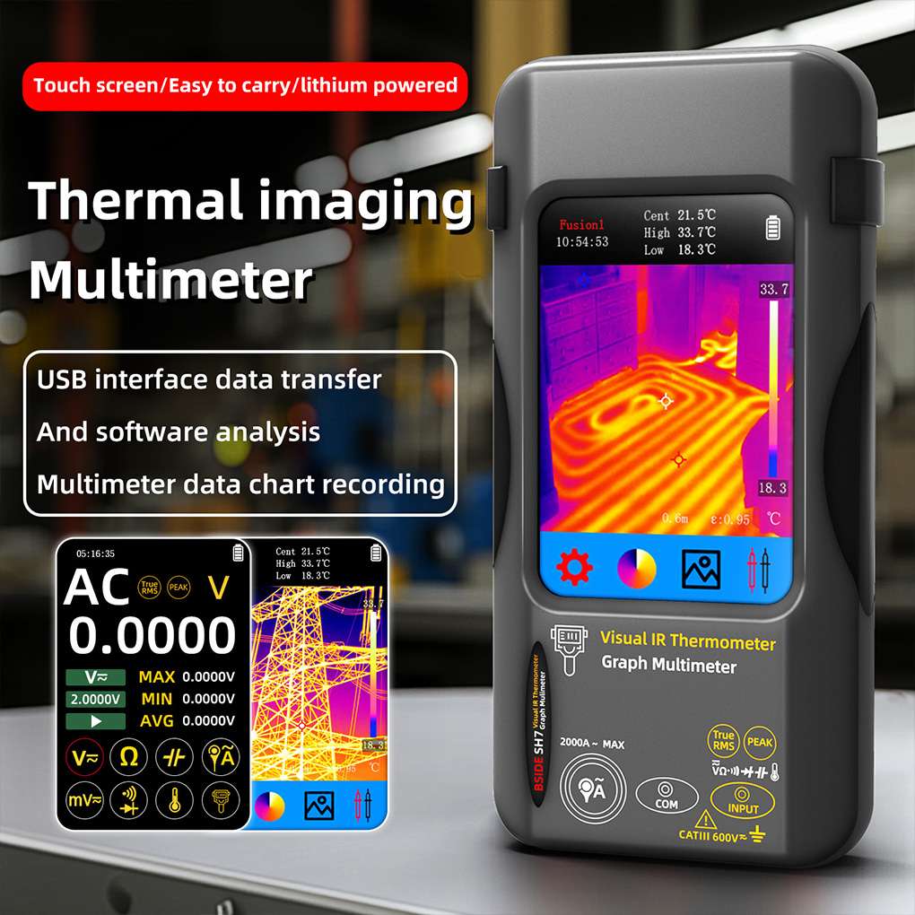Kamera termowizyjna SH7 320x32 – Nf 521 Thermal Imaging Camera recenzja i cena
