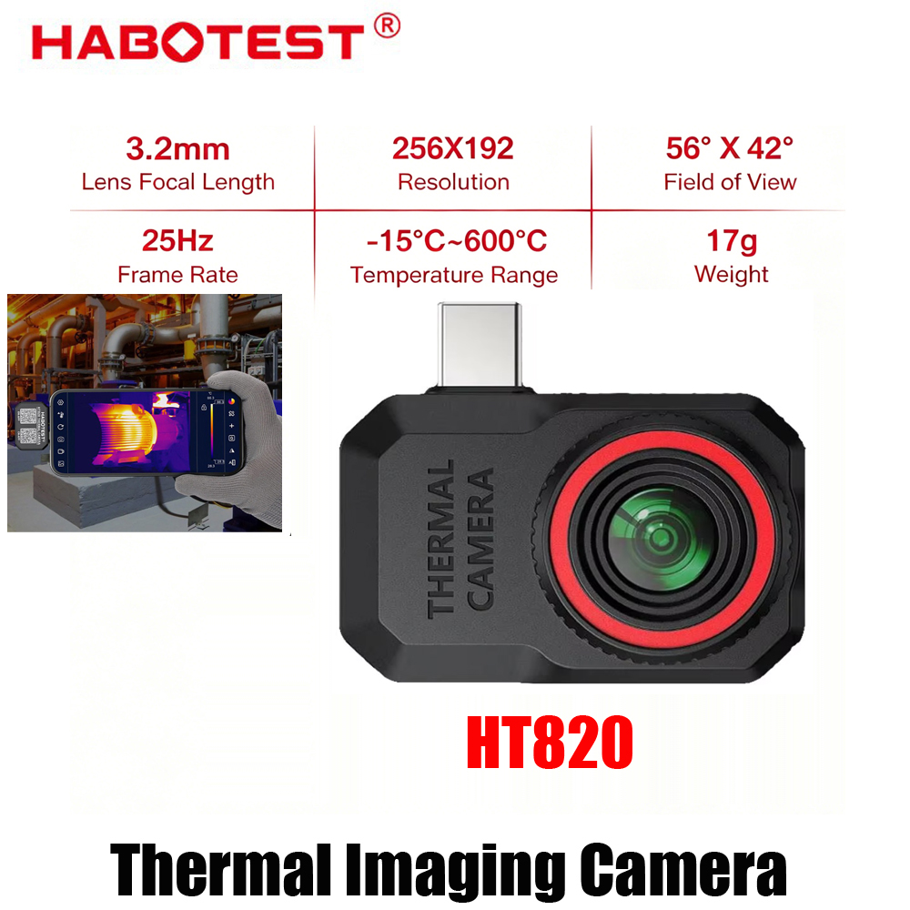 Nowa kamera termowizyjna HABOT – Thermal Imaging Camera 256X192 recenzja i cena