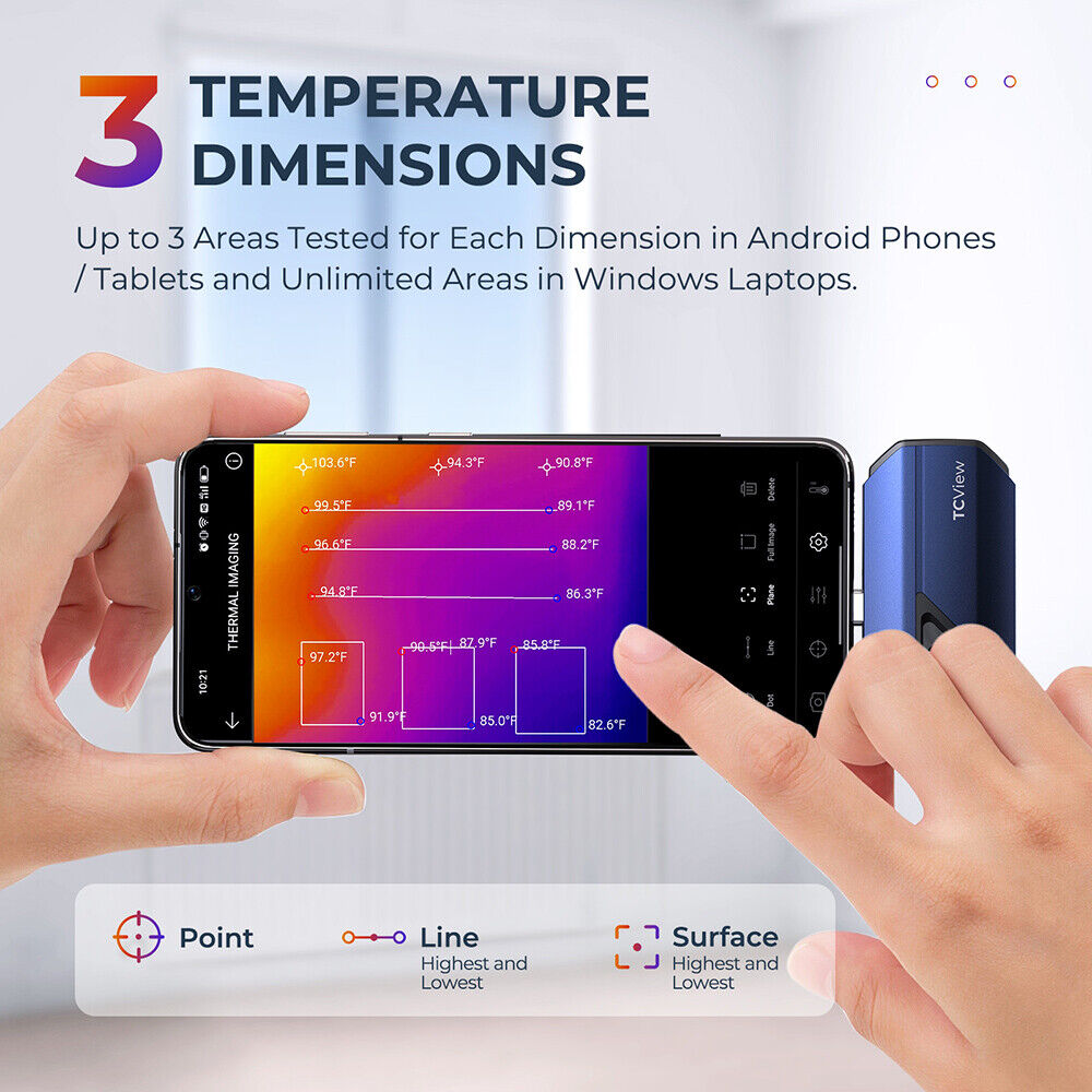 TOPDON TC001 Kamera termowizyj – Thermal Imaging Camera 256X192 recenzja i cena