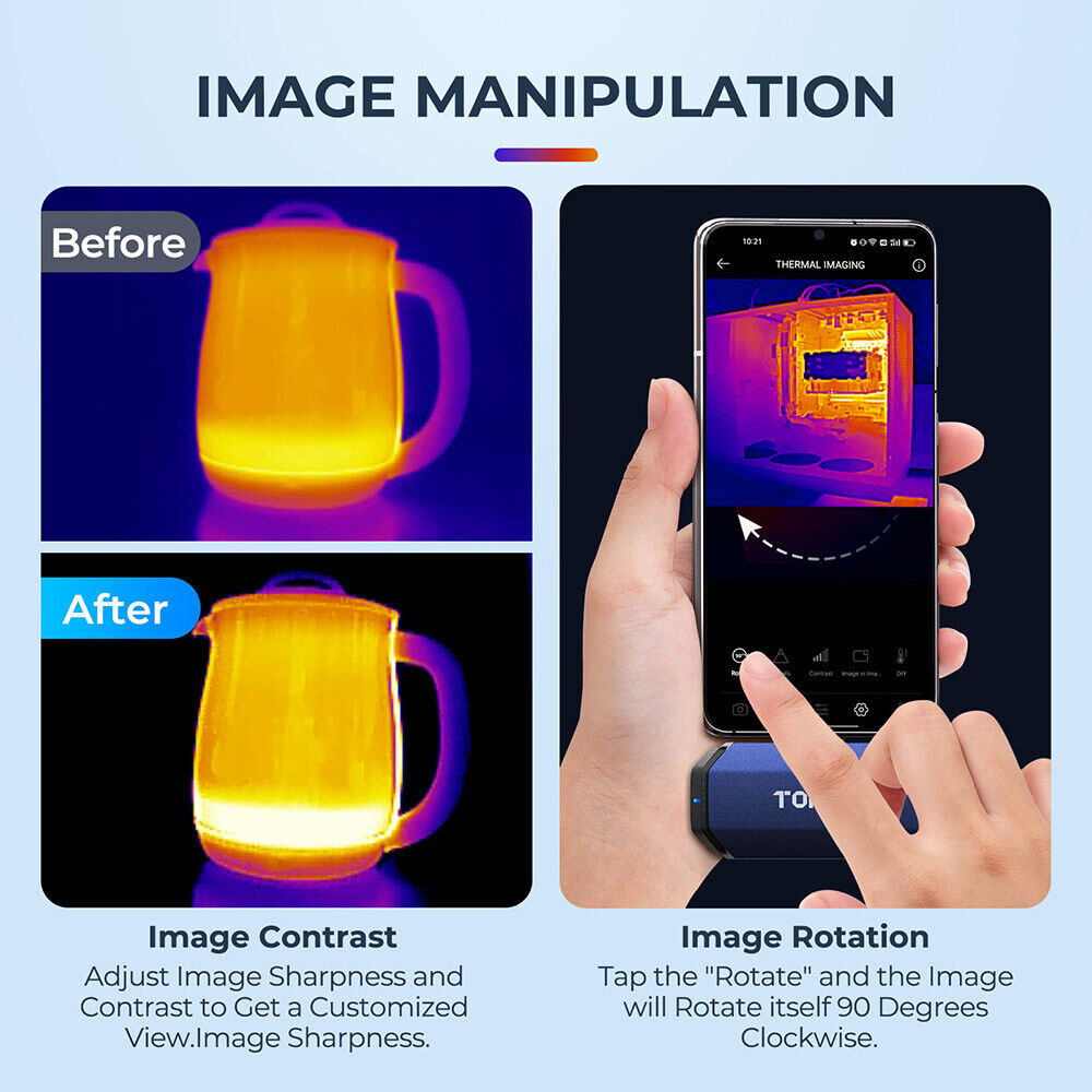 TOPDON TC001 Kamera termowizyj – Thermal Imaging Camera 256X192 recenzja i cena
