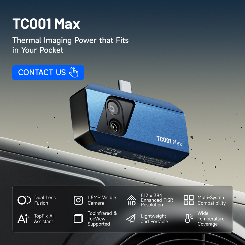TOPDON TC001 Max Mini Mobilna  – Topdon Tc001 Thermal Camera recenzja i cena