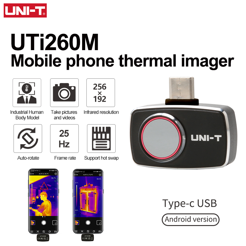 Kamera termowizyjna UNI-T do s – Thermal Imaging Camera 256X192 recenzja i cena