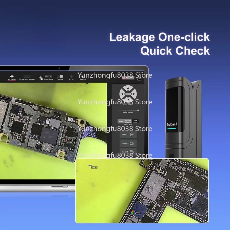 Diagnostyka termowizyjna Langc – Shortcam Thermal Imaging Pcb recenzja i cena